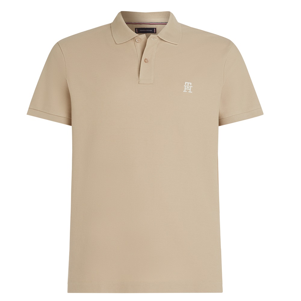 TOMMY HILFIGER</br>Ανδρικό Polo T-shirt Μπεζ Regular MW0MW33167-RBT Tommy Hilfiger TOMMY HILFIGER</br>Ανδρικό Polo T-shirt Μπεζ Regular MW0MW33167-RBT Tommy Hilfiger