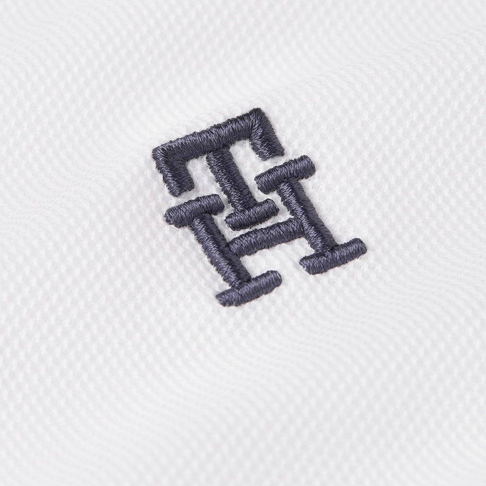 TOMMY HILFIGER</br>Ανδρικό Polo T-shirt Λευκό Regular MW0MW33167-YBR Tommy Hilfiger TOMMY HILFIGER</br>Ανδρικό Polo T-shirt Λευκό Regular MW0MW33167-YBR Tommy Hilfiger
