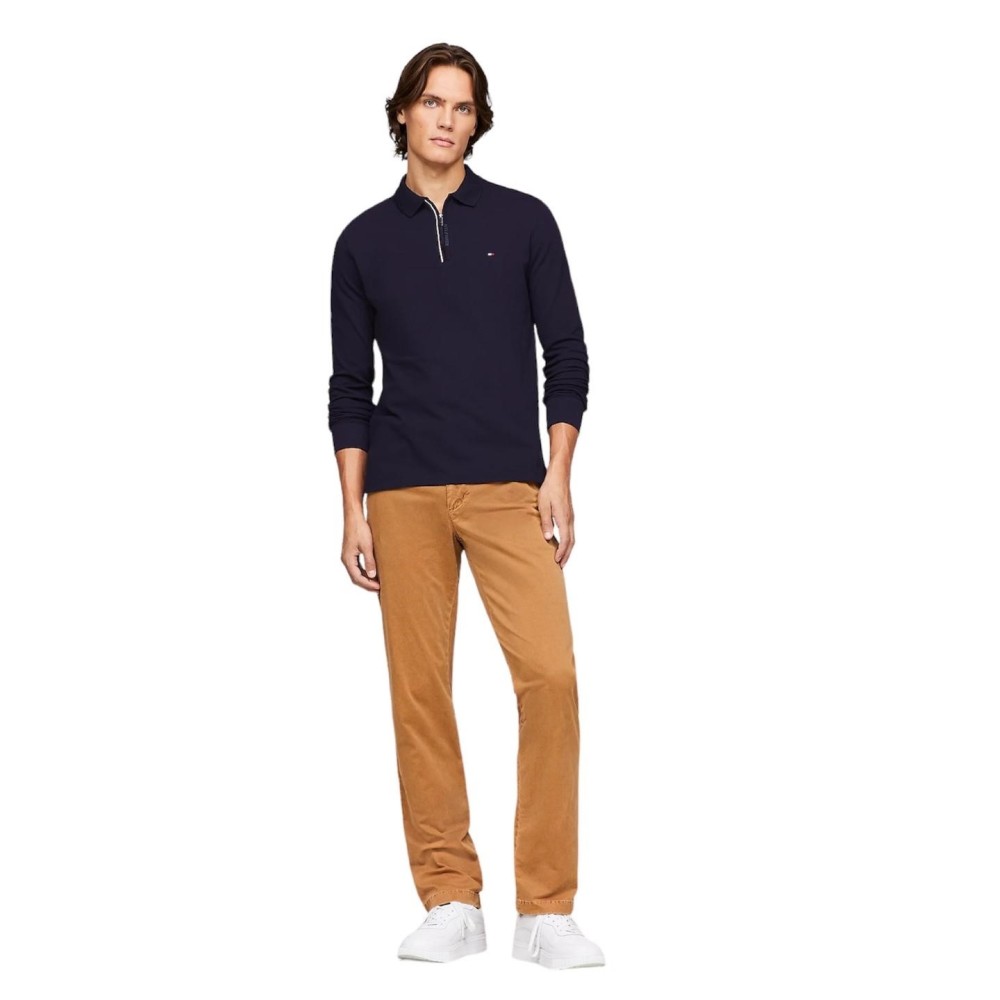 TOMMY HILFIGER</br>Ανδρικό Polo T-shirt Μπλε MW0MW33267-DW5 Tommy Hilfiger TOMMY HILFIGER</br>Ανδρικό Polo T-shirt Μπλε MW0MW33267-DW5 Tommy Hilfiger