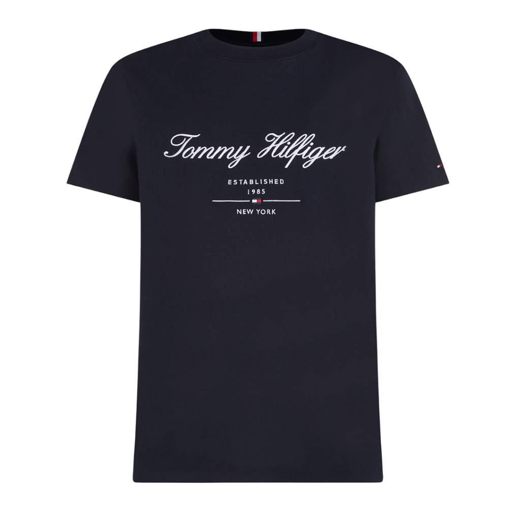 TOMMY HILFIGER</br>Ανδρικό T-shirt Μπλε Regular MW0MW33691-DW5 Tommy Hilfiger TOMMY HILFIGER</br>Ανδρικό T-shirt Μπλε Regular MW0MW33691-DW5 Tommy Hilfiger