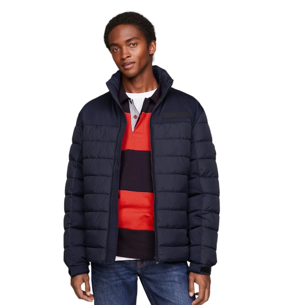 TOMMY HILFIGER</br>Ανδρικό Μπουφάν Αδιάβροχο Μπλε MW0MW34263-DW5 Tommy Hilfiger TOMMY HILFIGER</br>Ανδρικό Μπουφάν Αδιάβροχο Μπλε MW0MW34263-DW5 Tommy Hilfiger
