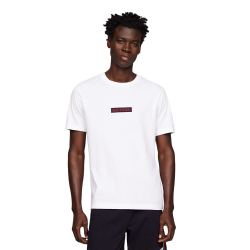 Ανδρικό T-shirt Λευκό MW0MW34373-YBR Tommy Hilfiger