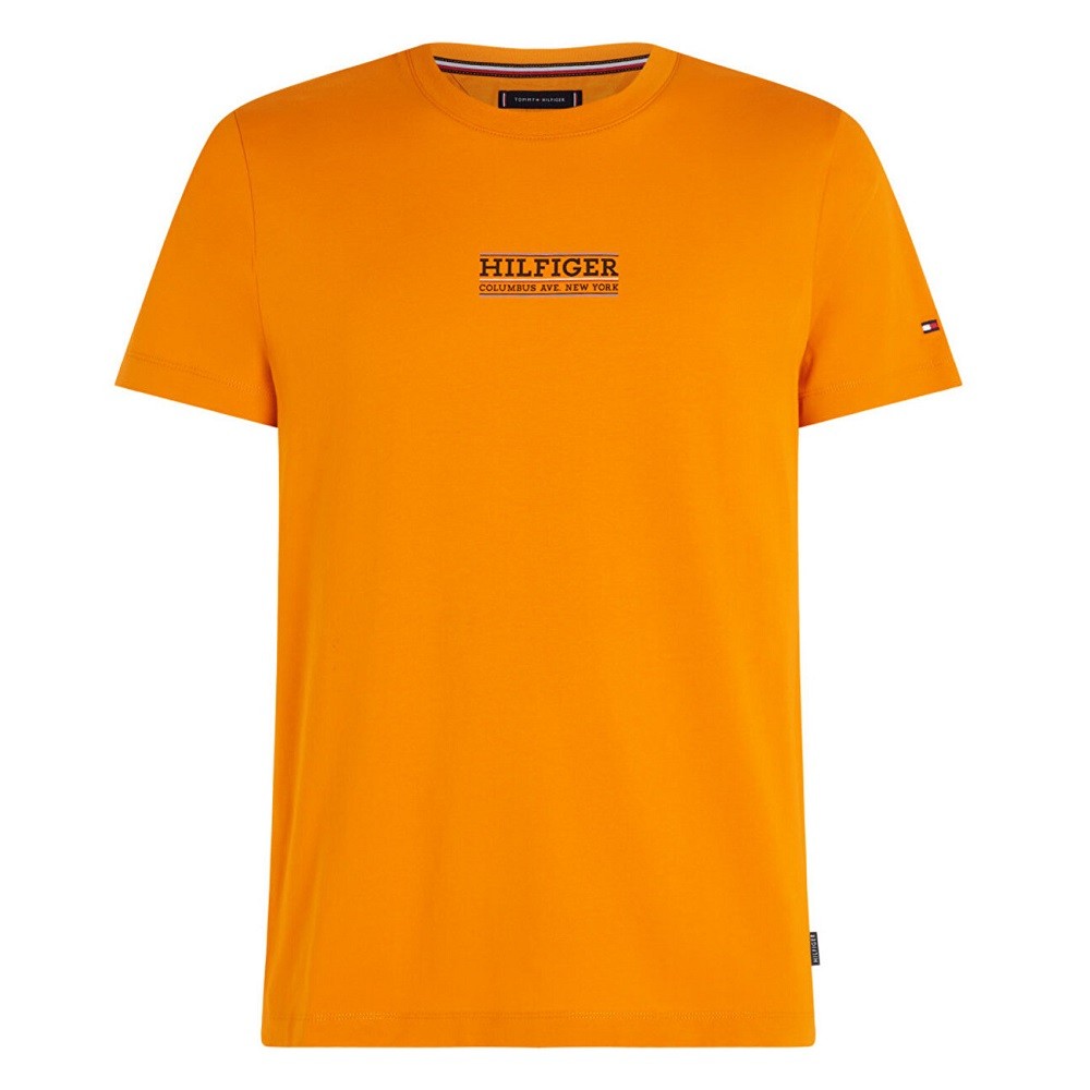 TOMMY HILFIGER</br>Ανδρικό T-shirt Πορτοκαλί MW0MW34387-SG3 Tommy Hilfiger