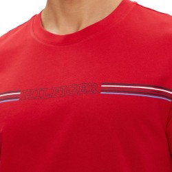 Ανδρικό T-shirt Κόκκινο MW0MW34428-XLG Tommy Hilfiger