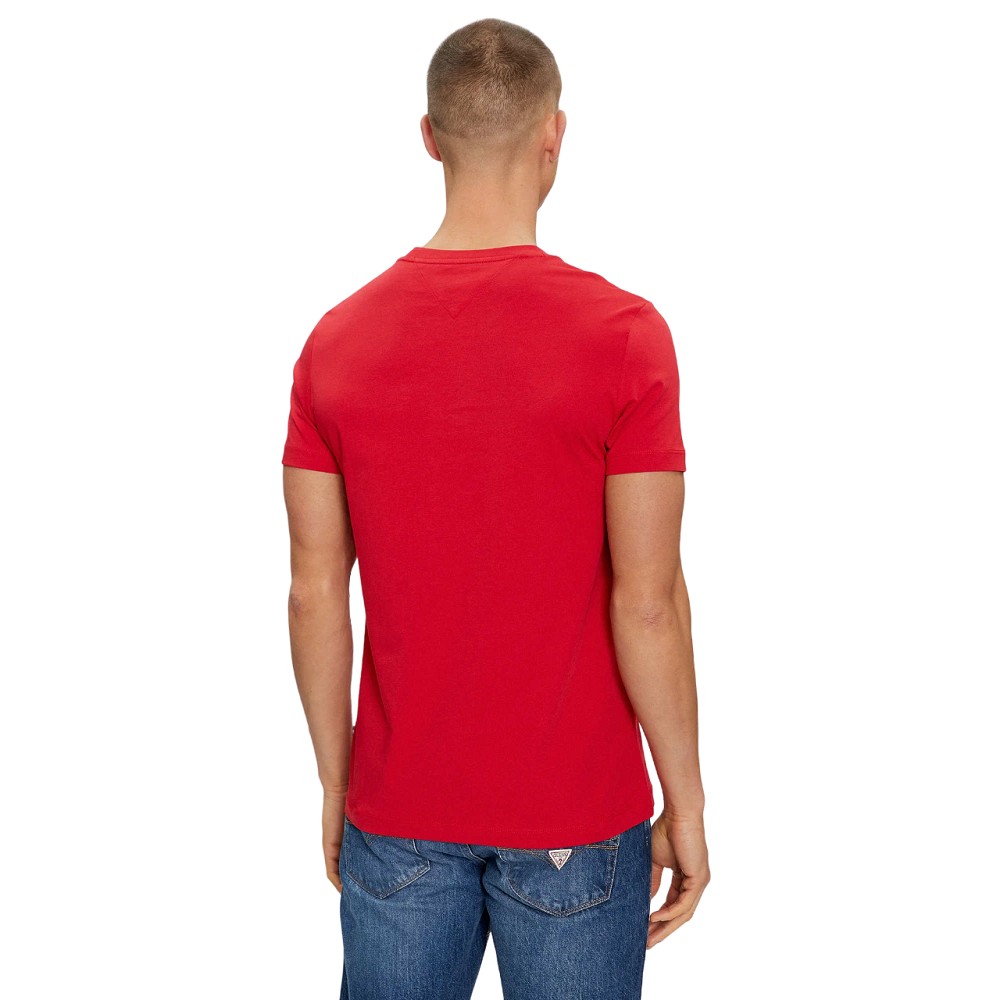 TOMMY HILFIGER</br>Ανδρικό T-shirt Κόκκινο MW0MW34428-XLG Tommy Hilfiger