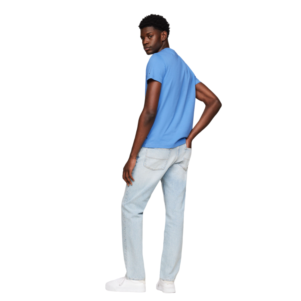 TOMMY HILFIGER</br>Ανδρικό T-shirt Γαλάζιο MW0MW34428-C30 Tommy Hilfiger TOMMY HILFIGER</br>Ανδρικό T-shirt Γαλάζιο MW0MW34428-C30 Tommy Hilfiger