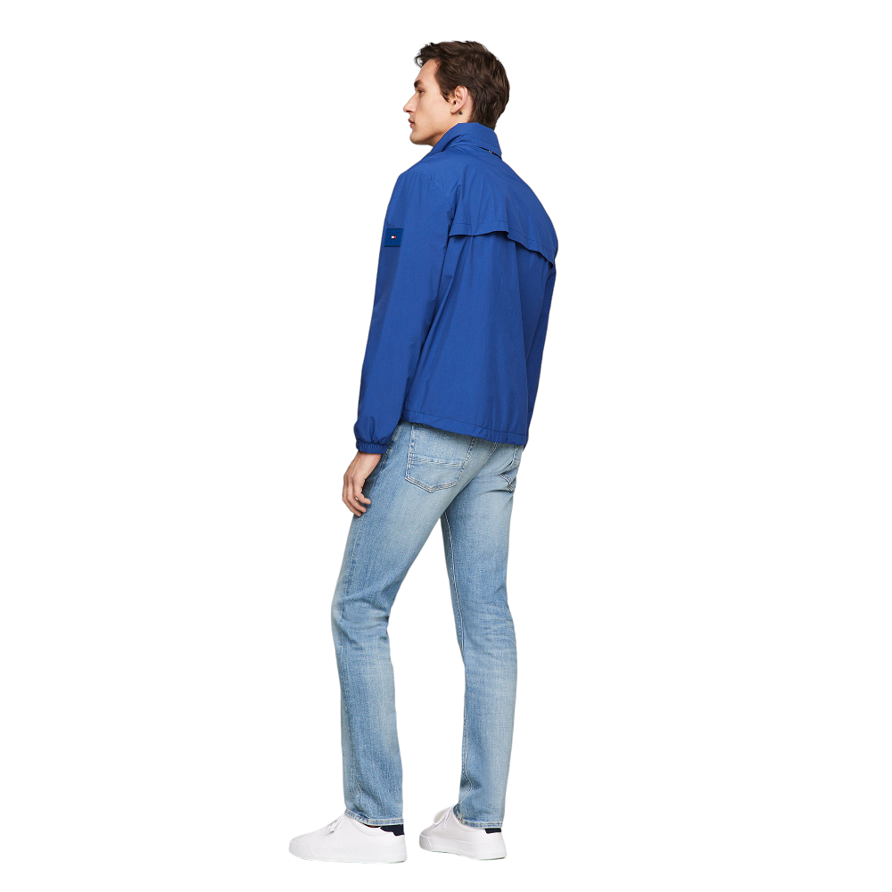 TOMMY HILFIGER</br>Ανδρικό Μπουφάν Αδιάβροχο Μπλε MW0MW34454-C5J Tommy Hilfiger TOMMY HILFIGER</br>Ανδρικό Μπουφάν Αδιάβροχο Μπλε MW0MW34454-C5J Tommy Hilfiger