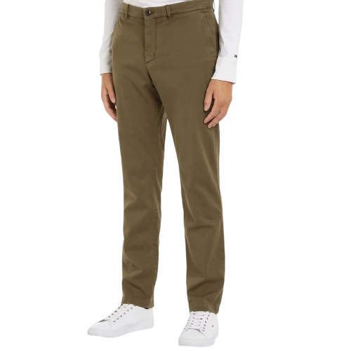Ανδρικό Παντελόνι Χακί Denton Chinolino Straight MW0MW34486-RBN Tommy Hilfiger