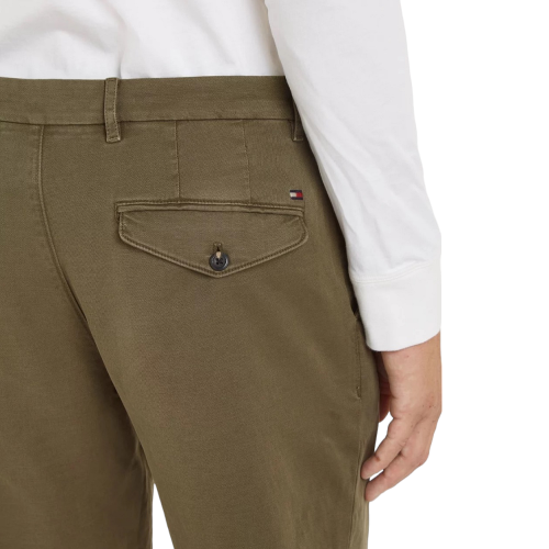 Ανδρικό Παντελόνι Χακί Denton Chinolino Straight MW0MW34486-RBN Tommy Hilfiger