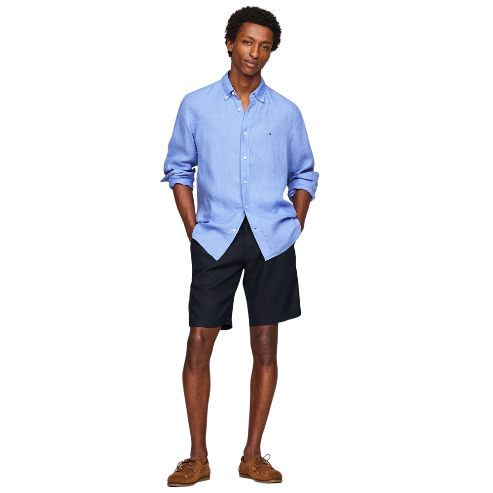 TOMMY HILFIGER</br>Ανδρική Βερμούδα Μπλε MW0MW34498-DW5 Tommy Hilfiger