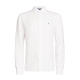 TOMMY HILFIGER</br>Ανδρικό Πουκάμισο Λευκό Λινό Regular MW0MW34602-YCF Tommy Hilfiger