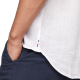 TOMMY HILFIGER</br>Ανδρικό Πουκάμισο Λευκό Λινό Regular MW0MW34602-YCF Tommy Hilfiger