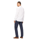 TOMMY HILFIGER</br>Ανδρικό Πουκάμισο Λευκό Λινό Regular MW0MW34602-YCF Tommy Hilfiger