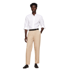 Ανδρικό Πουκάμισο Λευκό Regular MW0MW34641-YCF Tommy Hilfiger
