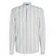 TOMMY HILFIGER</br>Ανδρικό Πουκάμισο Μπεζ/Σιέλ Regular MW0MW34645-0AA Tommy Hilfiger