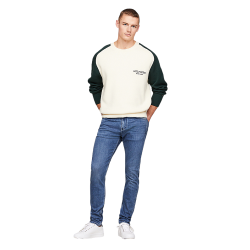 Ανδρικό Τζιν Παντελόνι Μπλε Houston Slim Tapered MW0MW35182-1BF Tommy Hilfiger