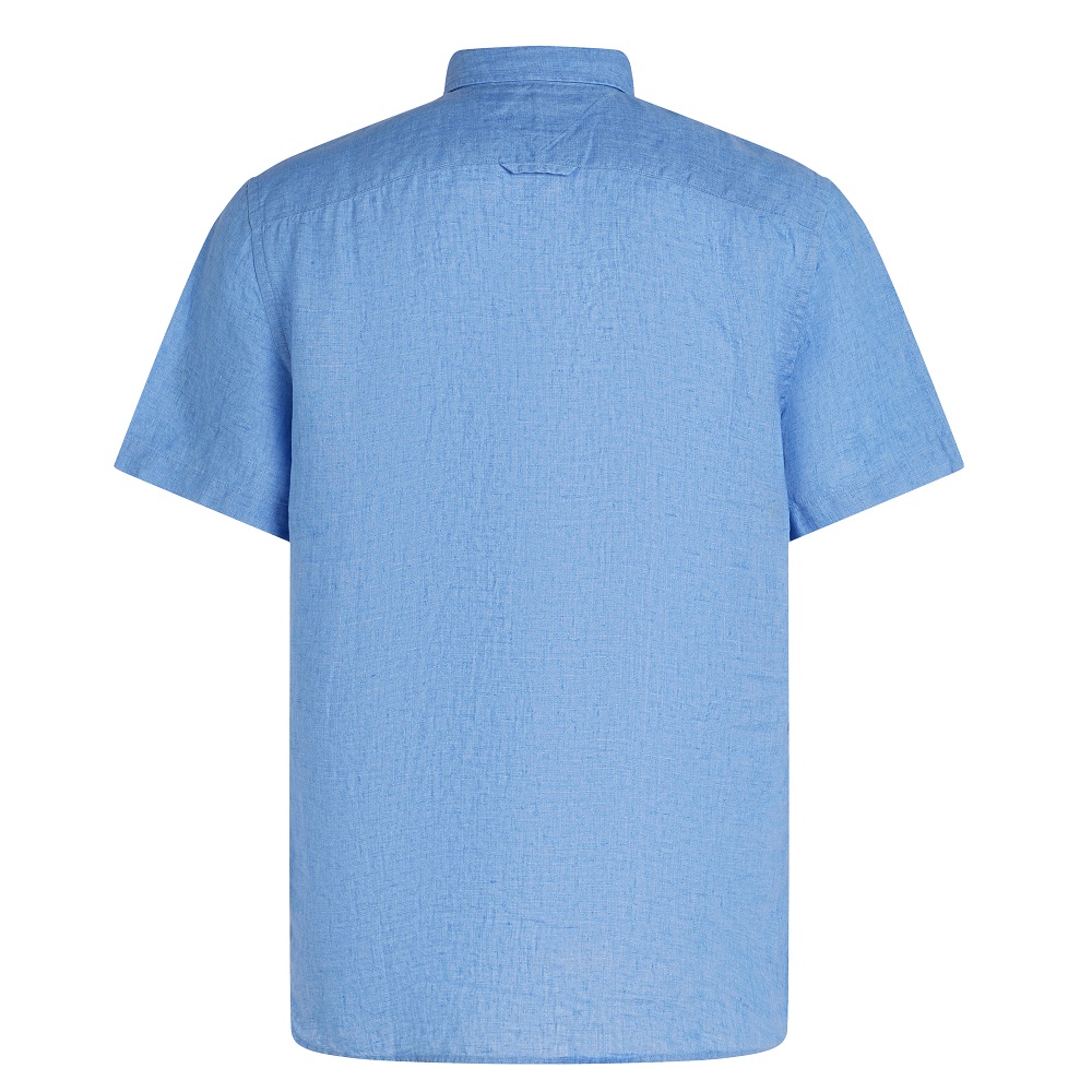 TOMMY HILFIGER</br>Ανδρικό Πουκάμισο Γαλάζιο Λινό Regular MW0MW35207-C30 Tommy Hilfiger TOMMY HILFIGER</br>Ανδρικό Πουκάμισο Γαλάζιο Λινό Regular MW0MW35207-C30 Tommy Hilfiger