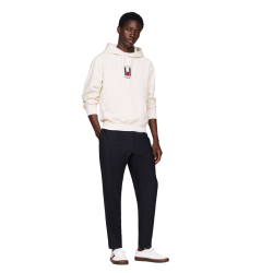 Ανδρικό Φούτερ Hoody Εκρού MW0MW35525-Z00 Tommy Hilfiger