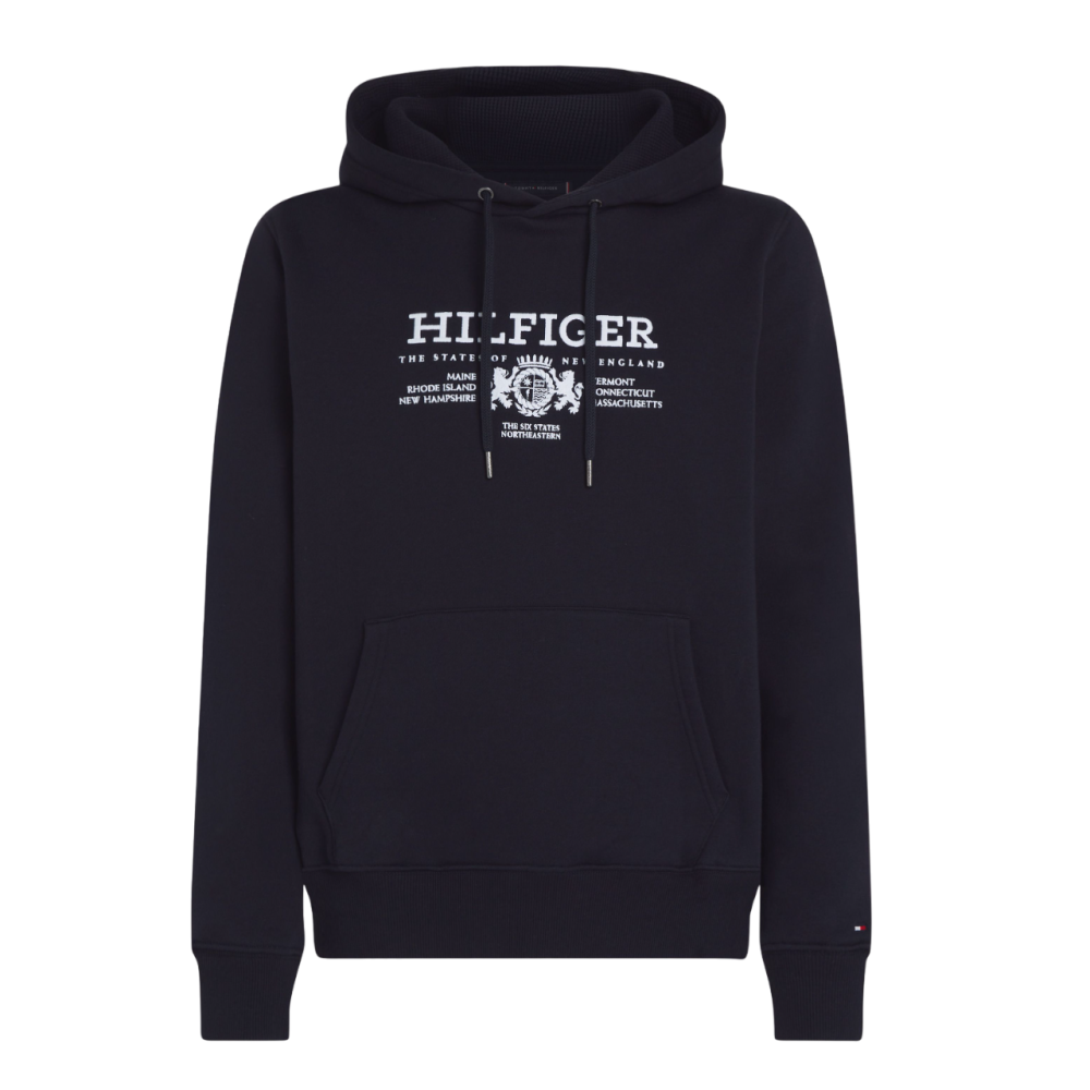 TOMMY HILFIGER</br>Ανδρικό Φούτερ Hoody Μπλε MW0MW35527-DW5 Tommy Hilfiger TOMMY HILFIGER</br>Ανδρικό Φούτερ Hoody Μπλε MW0MW35527-DW5 Tommy Hilfiger