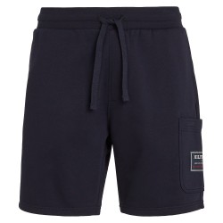 Ανδρική Βερμούδα Μπλε Patch Pocket Sweatshort MW0MW36145-DW5 Tommy Hilfiger