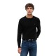 TOMMY HILFIGER</br>Tommy Hilfiger Essential Structure Crewneck Cotton Regular Sweater MW0MW36347-BDS Ανδρικό Πουλόβερ Μαύρο TOMMY HILFIGER</br>Tommy Hilfiger Essential Structure Crewneck Cotton Regular Sweater MW0MW36347-BDS Ανδρικό Πουλόβερ Μαύρο