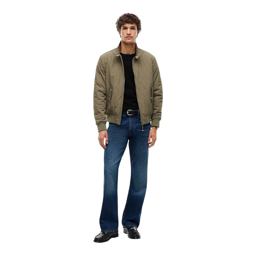 TOMMY HILFIGER</br>Tommy Hilfiger Essential Structure Crewneck Cotton Regular Sweater MW0MW36347-BDS Ανδρικό Πουλόβερ Μαύρο TOMMY HILFIGER</br>Tommy Hilfiger Essential Structure Crewneck Cotton Regular Sweater MW0MW36347-BDS Ανδρικό Πουλόβερ Μαύρο
