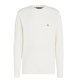 TOMMY HILFIGER</br>Ανδρικό Πουλόβερ Εκρού Structure Crewneck Cotton Regular MW0MW36347-YBI Tommy Hilfiger TOMMY HILFIGER</br>Ανδρικό Πουλόβερ Εκρού Structure Crewneck Cotton Regular MW0MW36347-YBI Tommy Hilfiger