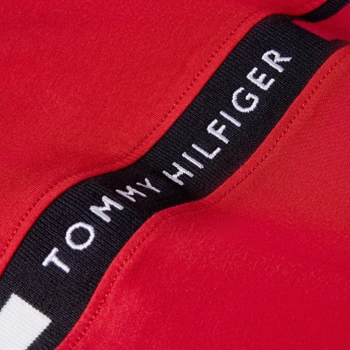 Ανδρικό T-shirt Κόκκινο Regular MW0MW36498-XLD Tommy Hilfiger Ανδρικό T-shirt Κόκκινο Regular MW0MW36498-XLD Tommy Hilfiger