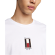 TOMMY HILFIGER</br>Ανδρικό T-shirt Λευκό Regular MW0MW36512-YBR Tommy Hilfiger TOMMY HILFIGER</br>Ανδρικό T-shirt Λευκό Regular MW0MW36512-YBR Tommy Hilfiger