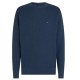 TOMMY HILFIGER</br>Ανδρικό Πουλόβερ Γαλάζιο Structure Crewneck Cotton Regular MW0MW36525-CBZ Tommy Hilfiger TOMMY HILFIGER</br>Ανδρικό Πουλόβερ Γαλάζιο Structure Crewneck Cotton Regular MW0MW36525-CBZ Tommy Hilfiger