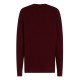 TOMMY HILFIGER</br>Ανδρικό Πουλόβερ Μπορντώ Structure Crewneck Cotton Regular MW0MW36525-VLP Tommy Hilfiger TOMMY HILFIGER</br>Ανδρικό Πουλόβερ Μπορντώ Structure Crewneck Cotton Regular MW0MW36525-VLP Tommy Hilfiger