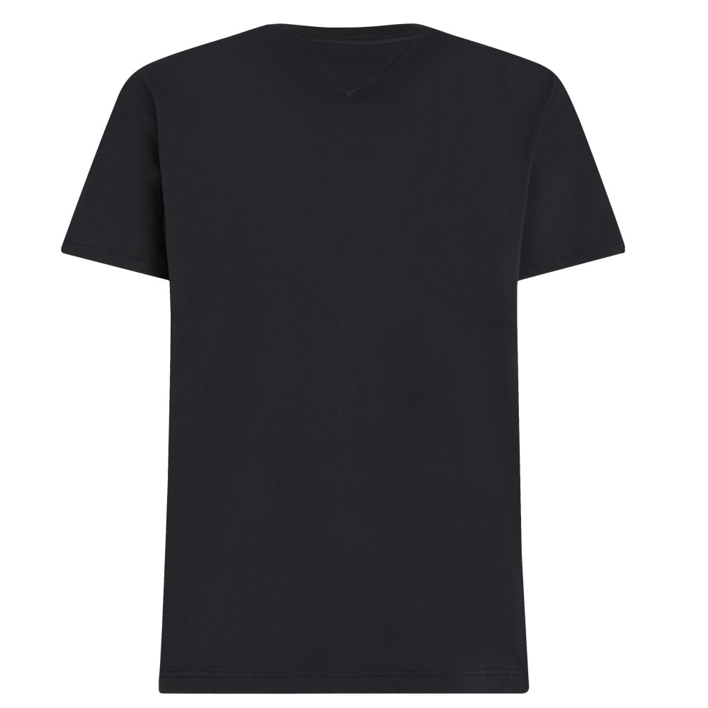 TOMMY HILFIGER</br>Ανδρικό T-shirt Μαύρο Relaxed MW0MW36562-BDS Tommy Hilfiger TOMMY HILFIGER</br>Ανδρικό T-shirt Μαύρο Relaxed MW0MW36562-BDS Tommy Hilfiger
