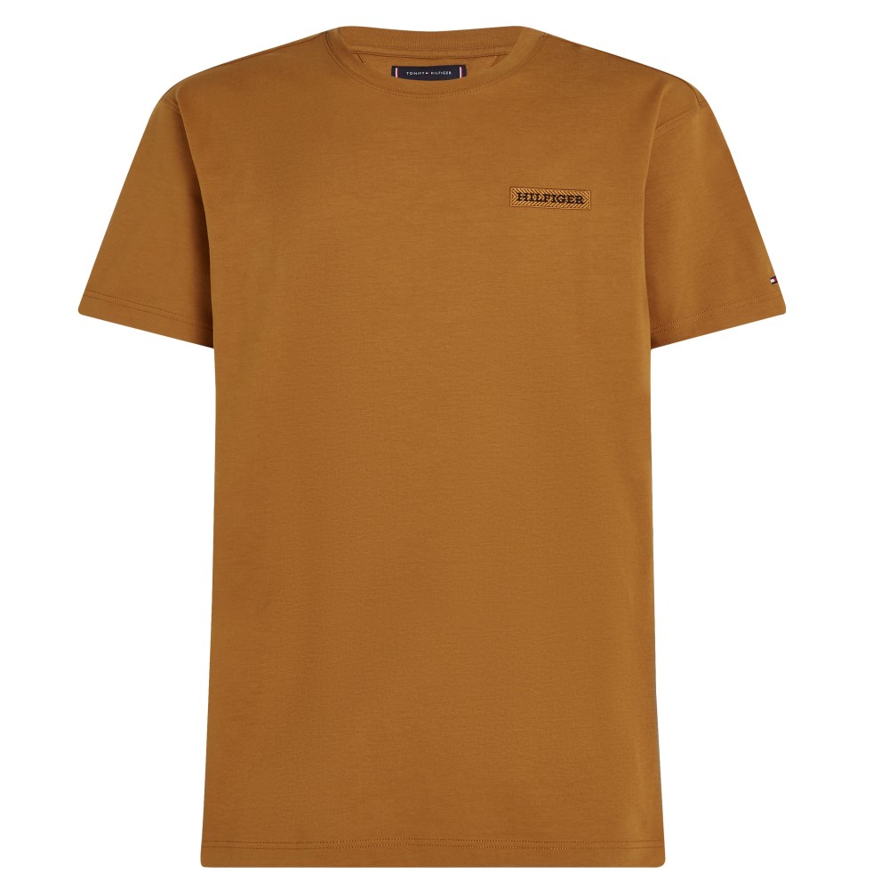 TOMMY HILFIGER</br>Ανδρικό T-shirt Κάμελ Relaxed MW0MW36562-HJW Tommy Hilfiger TOMMY HILFIGER</br>Ανδρικό T-shirt Κάμελ Relaxed MW0MW36562-HJW Tommy Hilfiger