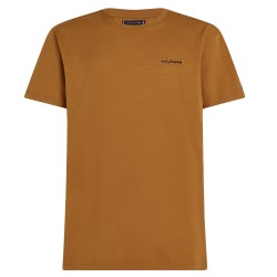 Ανδρικό T-shirt Κάμελ Relaxed MW0MW36562-HJW Tommy Hilfiger