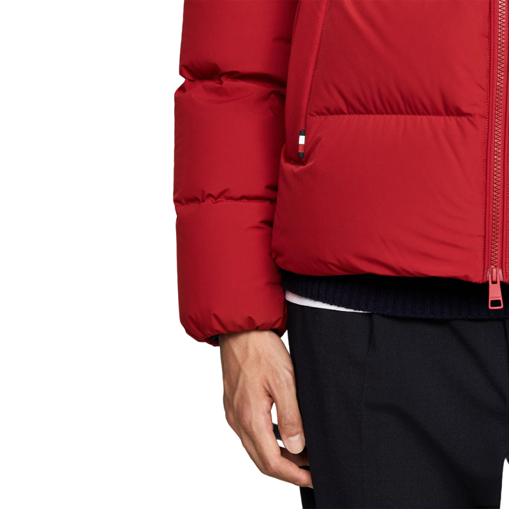 TOMMY HILFIGER</br>Ανδρικό Μπουφάν Αδιάβροχο Κόκκινο Down Puffer Jacket MW0MW36666-XNN Tommy Hilfiger TOMMY HILFIGER</br>Ανδρικό Μπουφάν Αδιάβροχο Κόκκινο Down Puffer Jacket MW0MW36666-XNN Tommy Hilfiger