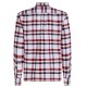 TOMMY HILFIGER</br>Ανδρικό Πουκάμισο Oxford Μπορντώ/Multi Καρό Regular MW0MW36818-0QJ Tommy Hilfiger