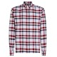 TOMMY HILFIGER</br>Ανδρικό Πουκάμισο Oxford Μπορντώ/Multi Καρό Regular MW0MW36818-0QJ Tommy Hilfiger