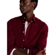 TOMMY HILFIGER</br>Ανδρικό Πουκάμισο Μπορντώ Flannel THFlex Regular MW0MW36824-VLP Tommy Hilfiger