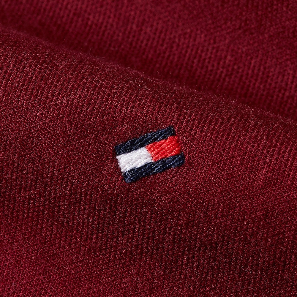 TOMMY HILFIGER</br>Ανδρικό Πουκάμισο Μπορντώ Flannel THFlex Regular MW0MW36824-VLP Tommy Hilfiger