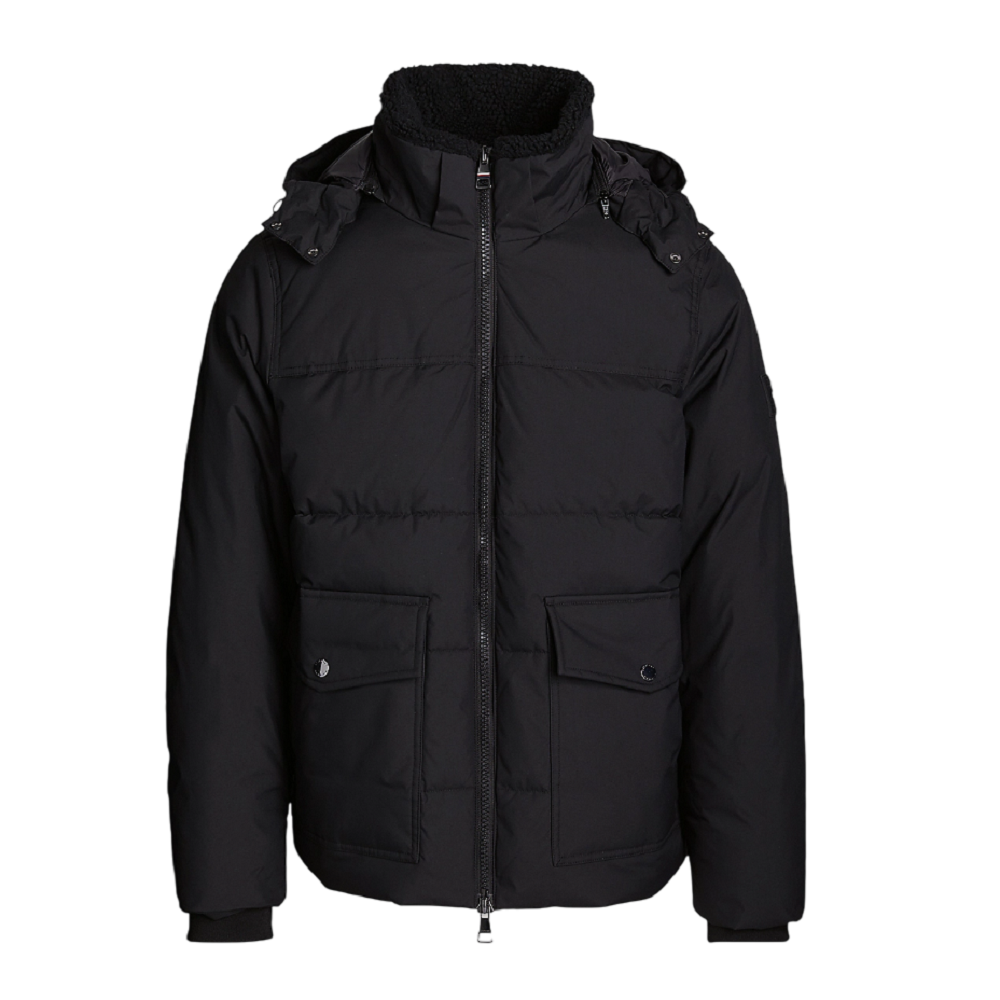 TOMMY HILFIGER</br>Ανδρικό Μπουφάν Αδιάβροχο Μαύρο Rockie Utility Hooded Puffer Jacket MW0MW37125-BDS Tommy Hilfiger TOMMY HILFIGER</br>Ανδρικό Μπουφάν Αδιάβροχο Μαύρο Rockie Utility Hooded Puffer Jacket MW0MW37125-BDS Tommy Hilfiger