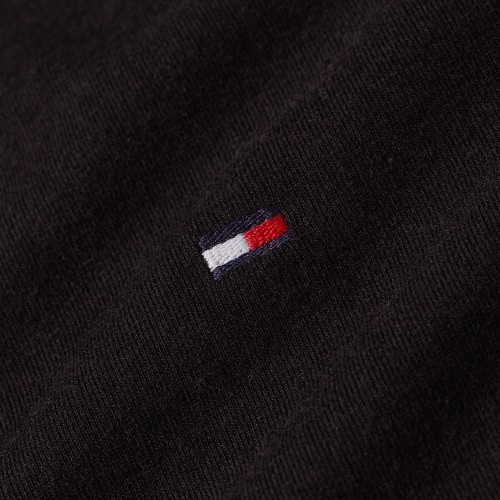 Tommy Hilfiger MW0MW37267-BDS Ανδρικό T-shirt Μαύρο Essential Regular Fit 