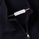 TOMMY HILFIGER</br>Tommy Hilfiger Essential Cotton 1/4 Zip Mock Regular MW0MW37331-DW5 Ανδρικό Πουλόβερ Μπλε