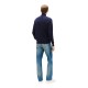 TOMMY HILFIGER</br>Tommy Hilfiger Essential Cotton 1/4 Zip Mock Regular MW0MW37331-DW5 Ανδρικό Πουλόβερ Μπλε