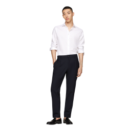 Ανδρικό Πουκάμισο Λευκό THFlex Slim MW0MW37335-YCF Tommy Hilfiger