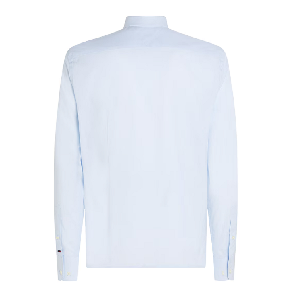 TOMMY HILFIGER</br>Ανδρικό Πουκάμισο Σιέλ Ριγέ THFlex Slim MW0MW37336-0A5 Tommy Hilfiger TOMMY HILFIGER</br>Ανδρικό Πουκάμισο Σιέλ Ριγέ THFlex Slim MW0MW37336-0A5 Tommy Hilfiger