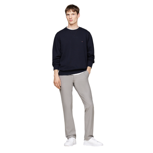 Ανδρικό Παντελόνι Γκρι Denton THPerformance Knit Chino Straight MW0MW37350-PR2 Tommy Hilfiger