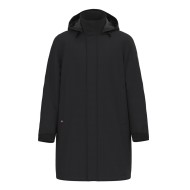 Ανδρικό Μπουφάν Παρκά Αδιάβροχο Μαύρο Tech Padded Parka MW0MW37369-BDS Tommy Hilfiger