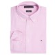 TOMMY HILFIGER</br>Ανδρικό Πουκάμισο Ροζ/Λευκό Ριγέ THFlex Poplin Regular MW0MW37549-0FA Tommy Hilfiger TOMMY HILFIGER</br>Ανδρικό Πουκάμισο Ροζ/Λευκό Ριγέ THFlex Poplin Regular MW0MW37549-0FA Tommy Hilfiger