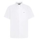 TOMMY HILFIGER</br>Ανδρικό Πουκάμισο Λευκό THFlex Poplin Regular Short Sleeve MW0MW37584-YCF Tommy Hilfiger TOMMY HILFIGER</br>Ανδρικό Πουκάμισο Λευκό THFlex Poplin Regular Short Sleeve MW0MW37584-YCF Tommy Hilfiger