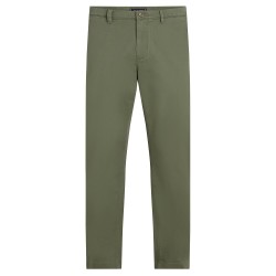 TOMMY HILFIGER</br>Ανδρικό Παντελόνι Χακί Denton Stretch Satin Chino Straight MW0MW37873-PLI Tommy Hilfiger